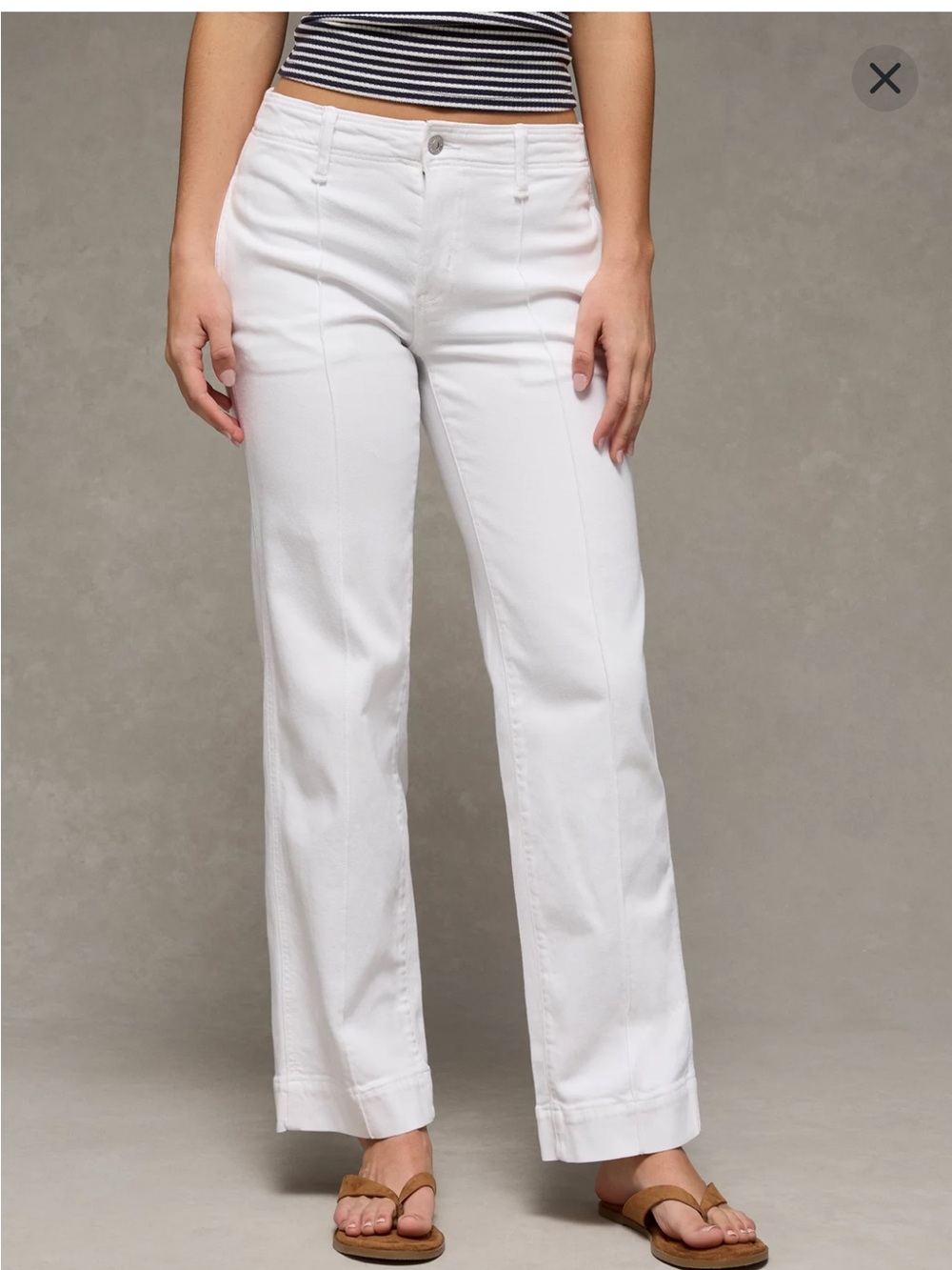 NWT American Eagle High Waisted Stovepipe Women's Jeans 0 short